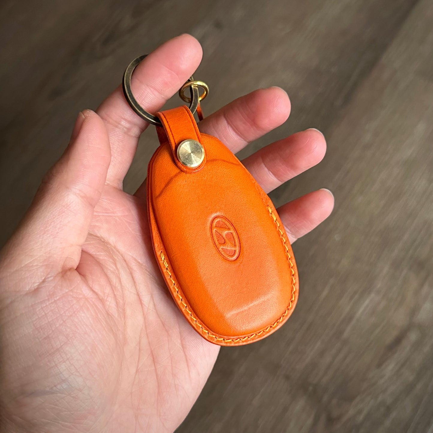 Hyundai key fob cover, Buttero Leather key Cover