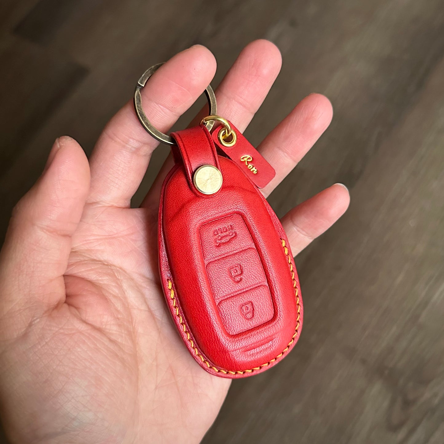 Hyundai key fob cover, Buttero Leather key Cover