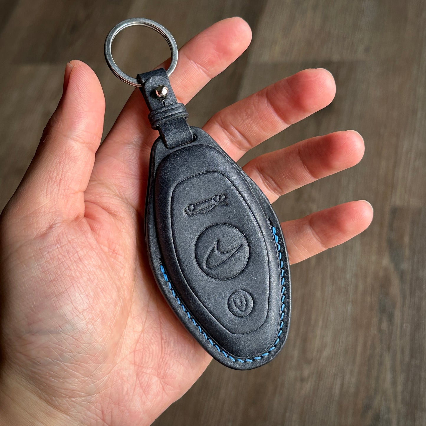 McLaren key case, key fob cover, Pueblo leather