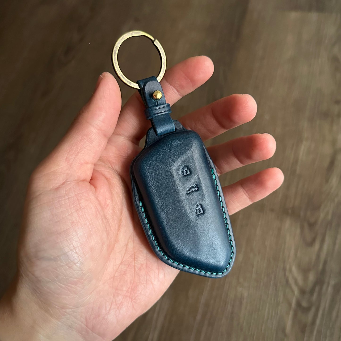 Skoda key fob cover, Buttero Leather