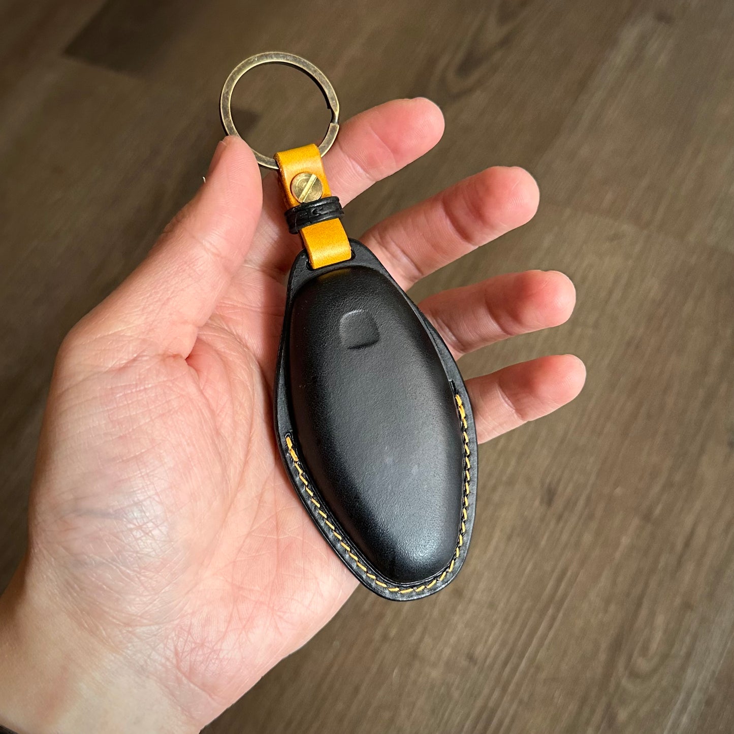 McLaren key fob cover, key case, Buttero Leather