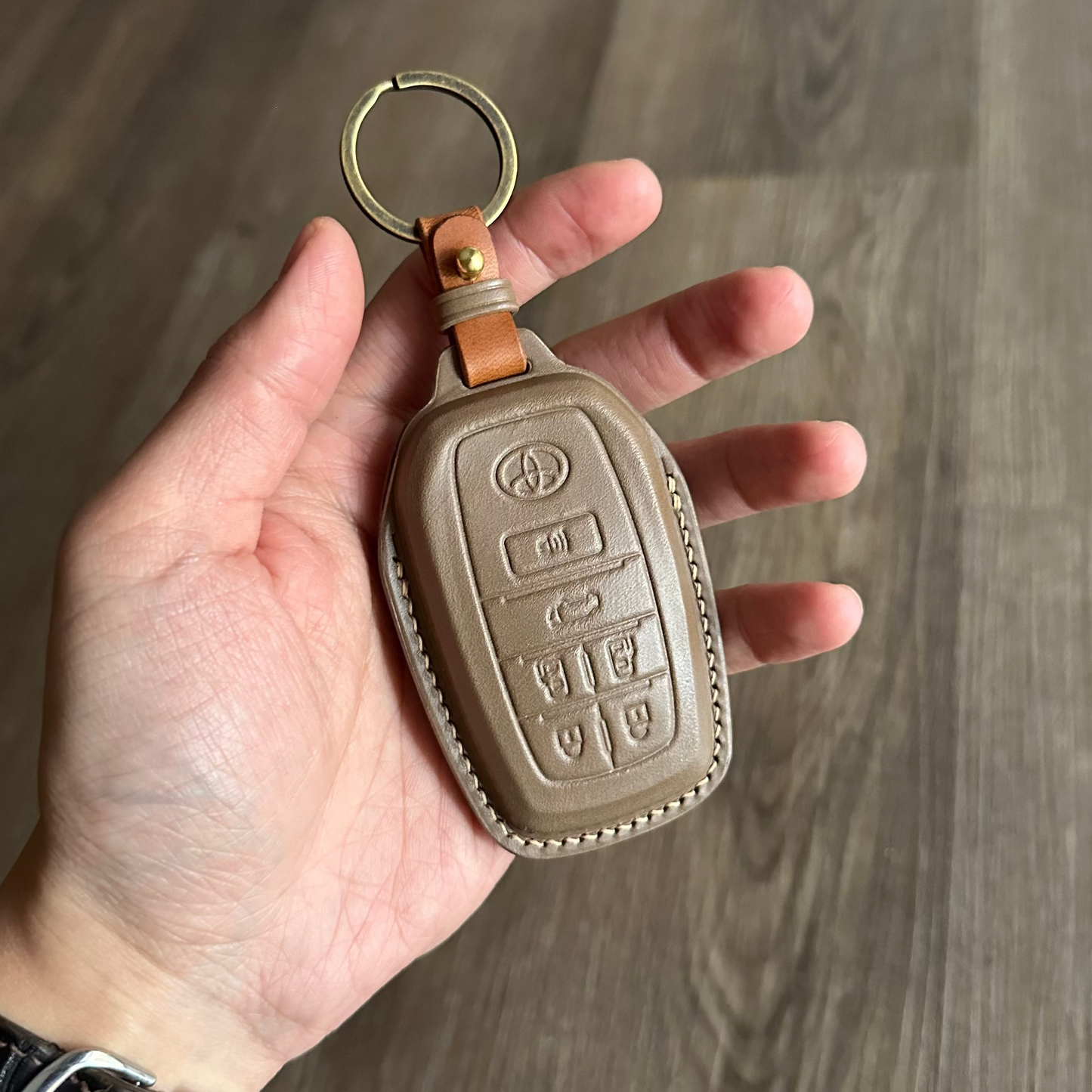 Toyota key fob cover, Buttero Leather