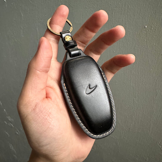 McLaren key fob cover, Shell Cordovan