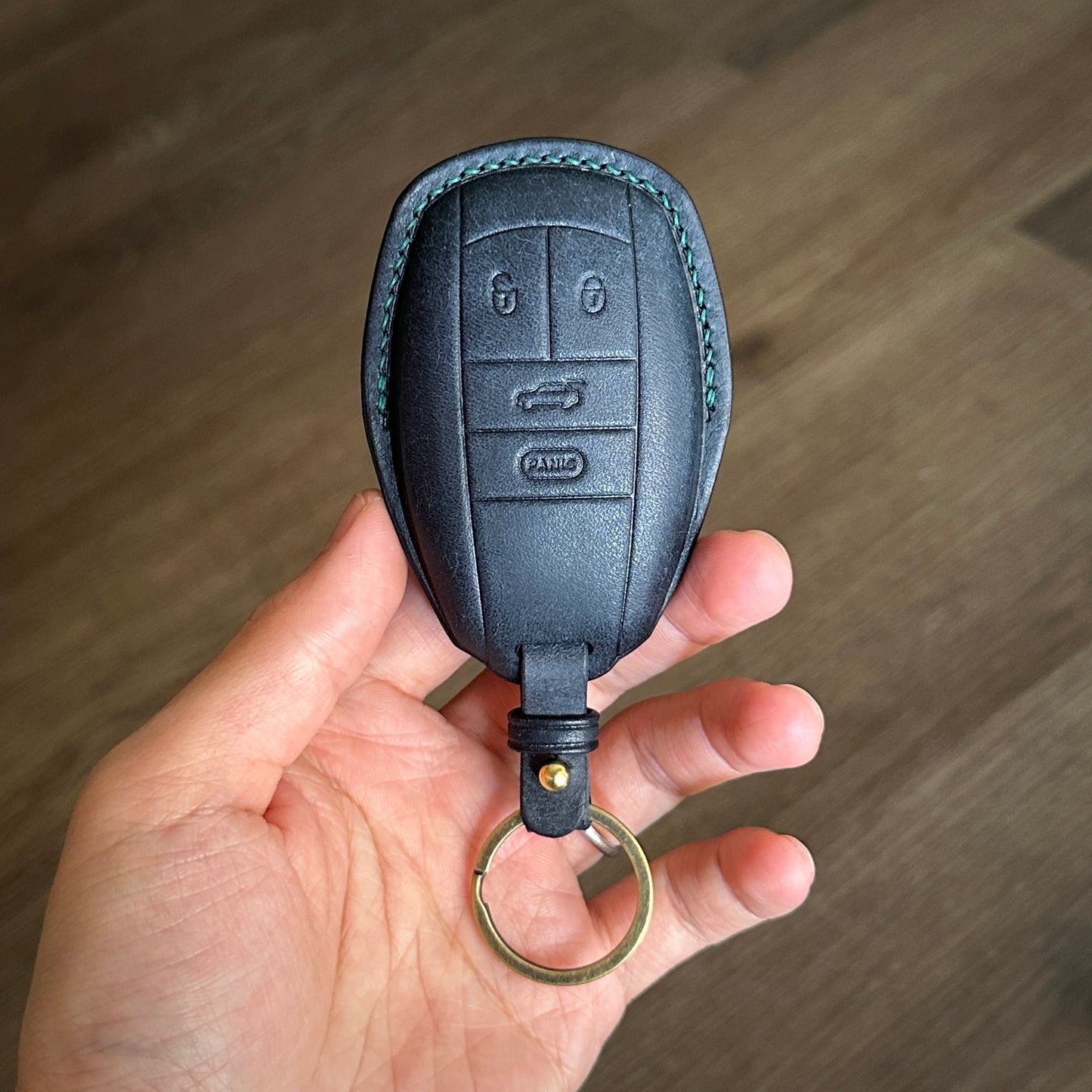 Bentley key fob cover, leather key case, key cover, Pueblo leather