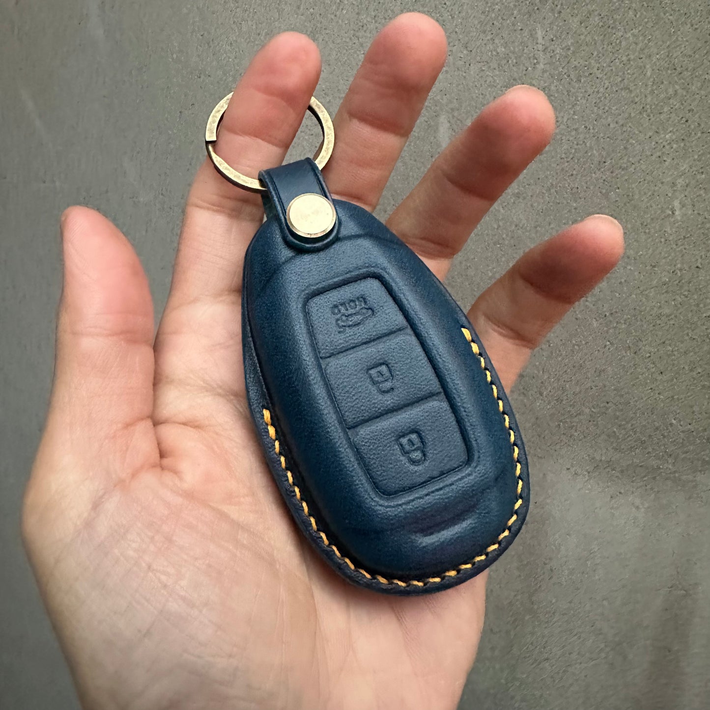 Hyundai key fob cover, Buttero Leather key Cover