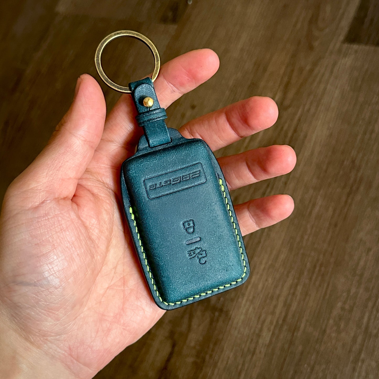 Ferrari key fob cover, key case, Buttero  Leather
