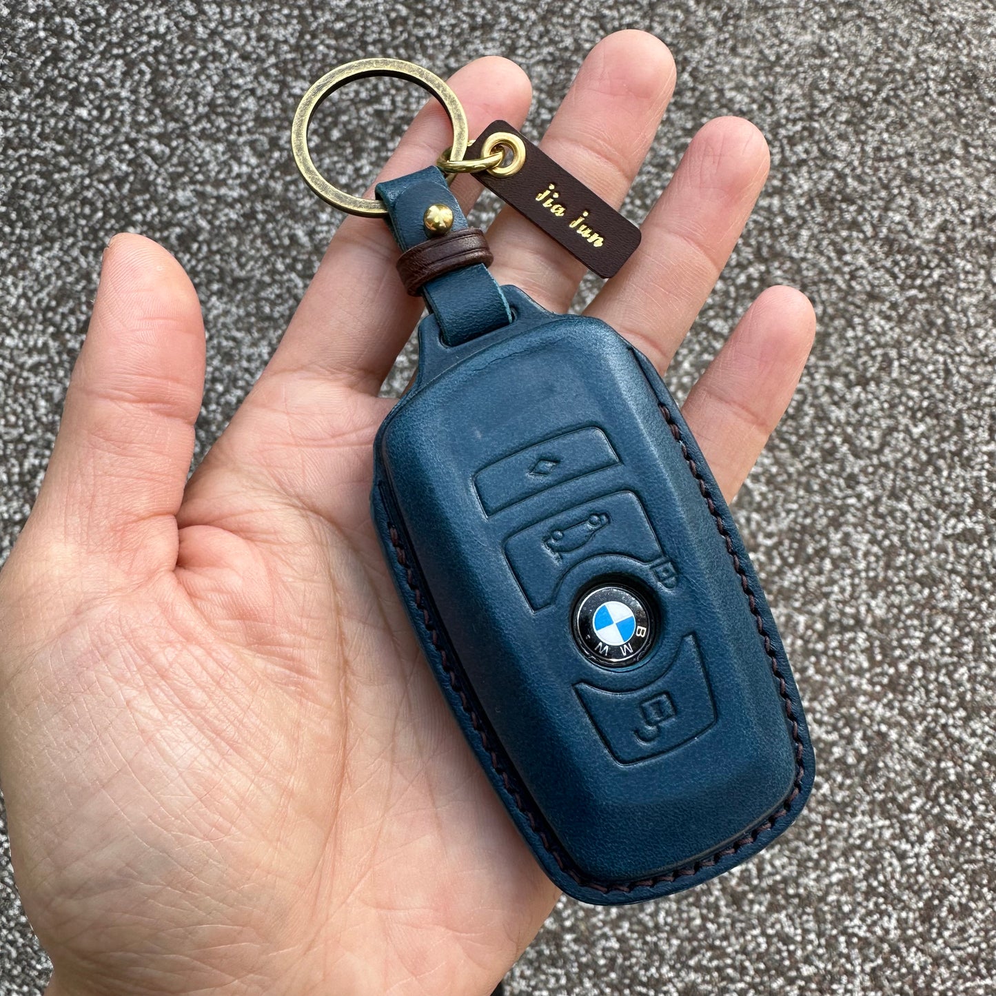 BMW key fob cover, Buttero Leather