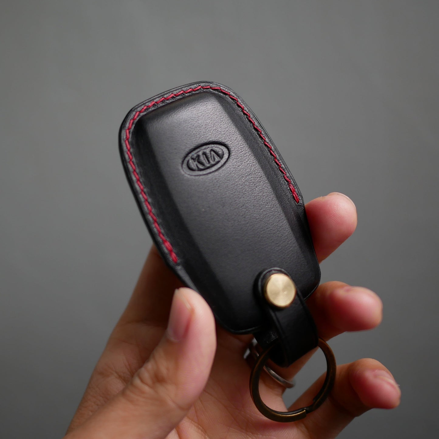 Kia key fob cover, Buttero Leather Car key case