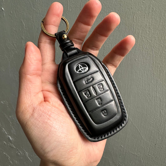 Toyota key fob cover, Shell Cordovan