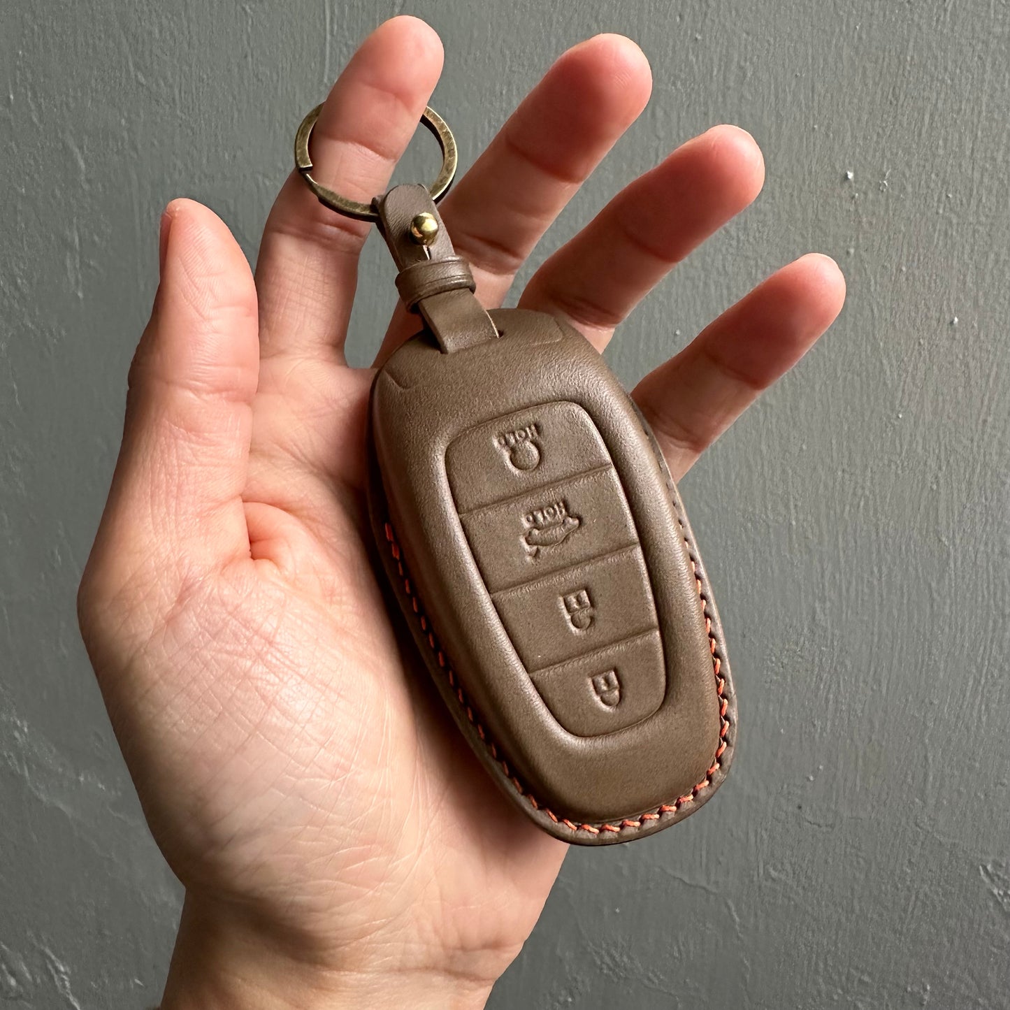 Hyundai key fob cover, Buttero Leather key Cover