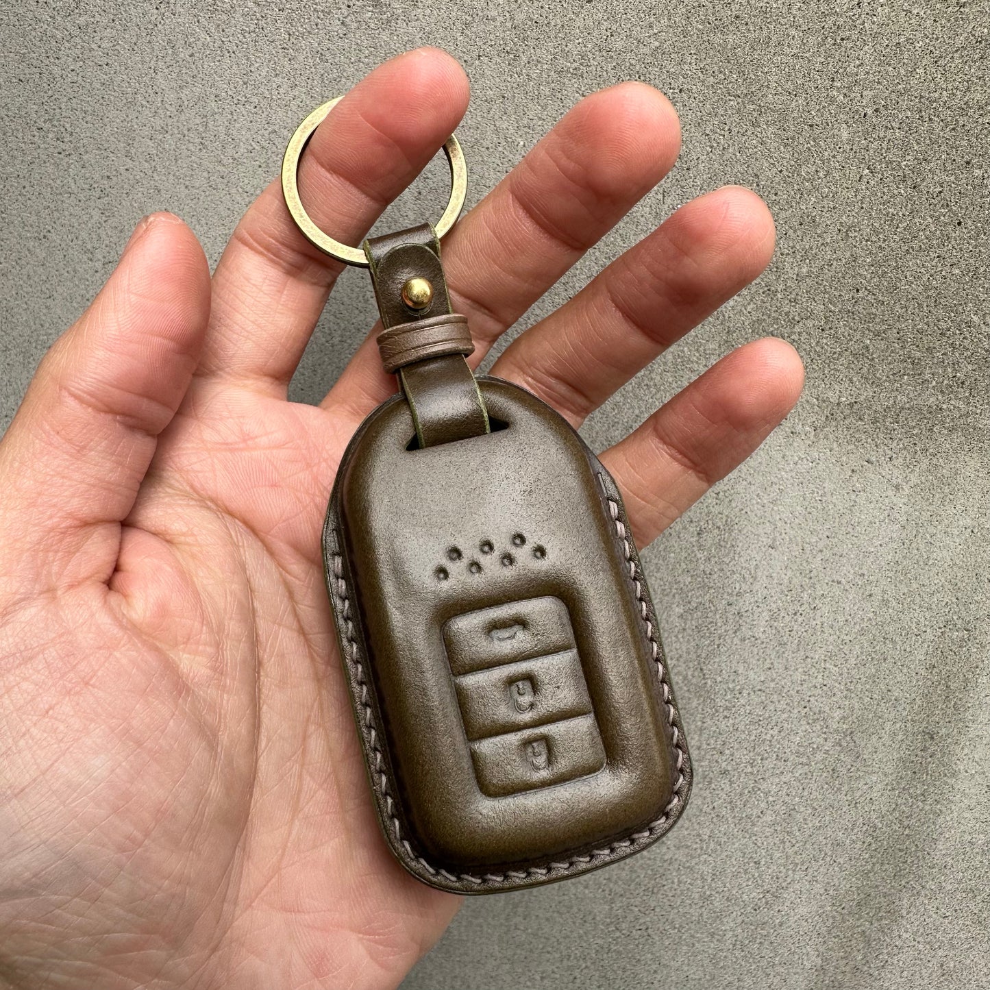 Honda key fob cover, Shell Cordovan key key case