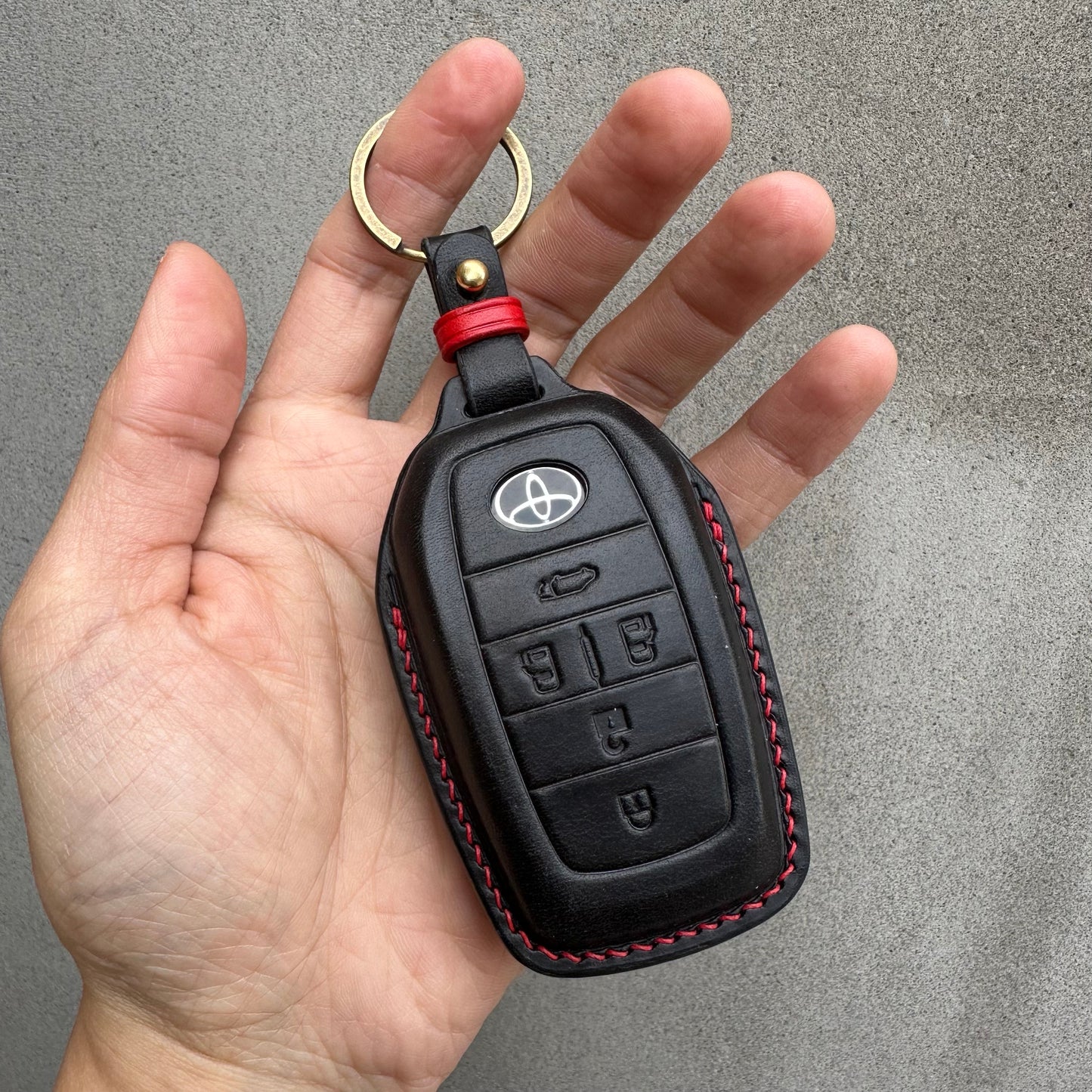 Toyota key fob cover, Buttero Leather