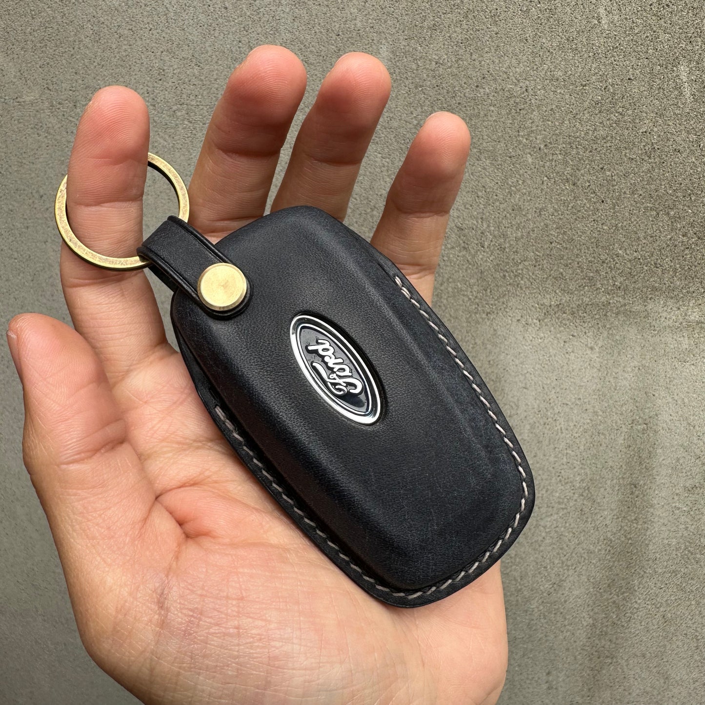 Ford key fob cover, Pueblo leather