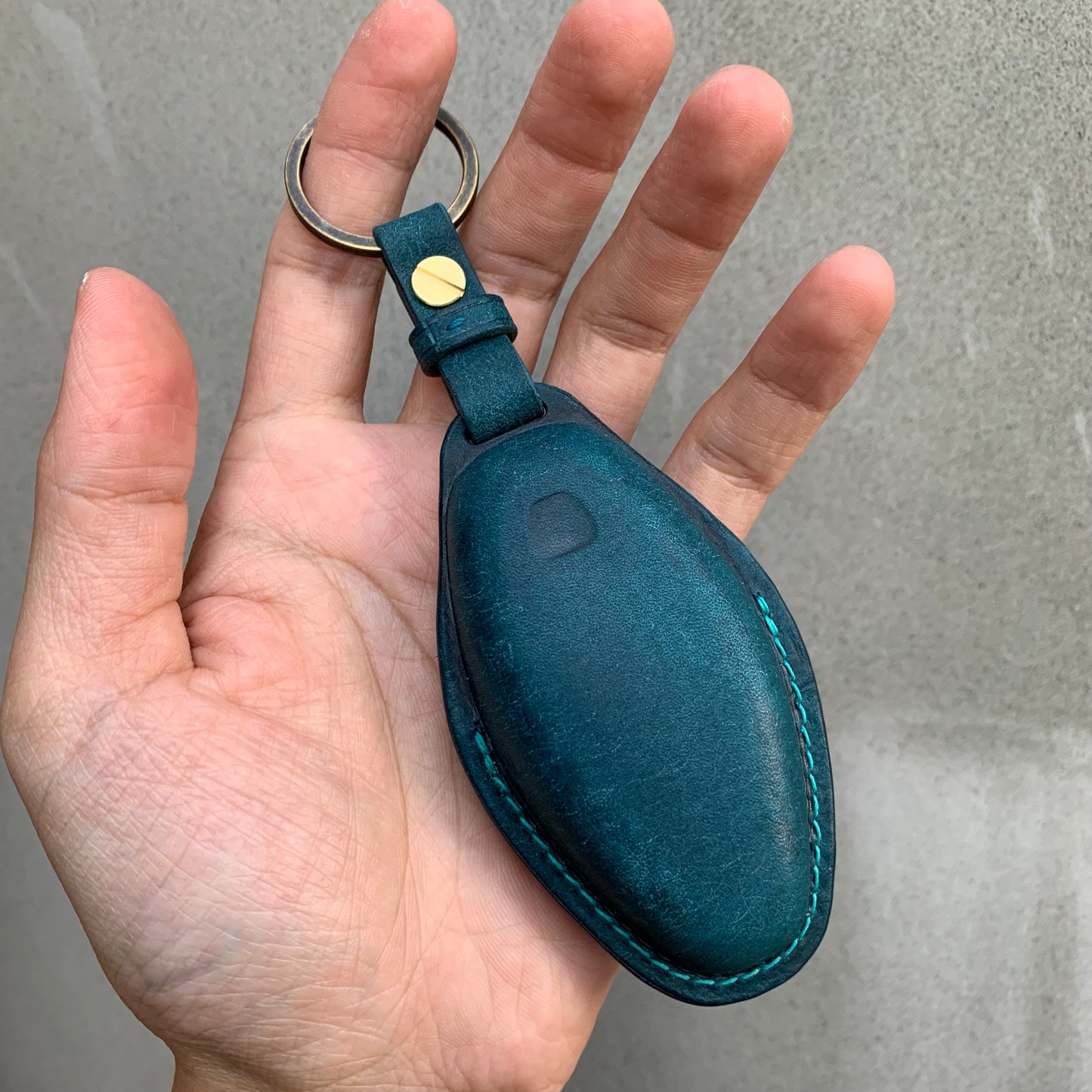 McLaren key case, key fob cover, Pueblo leather