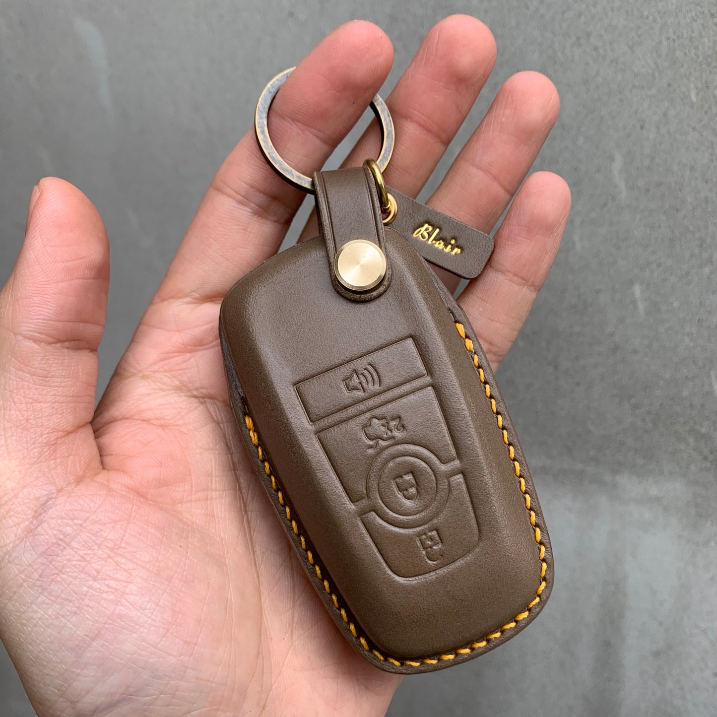 Ford key fob cover, Buttero Leather