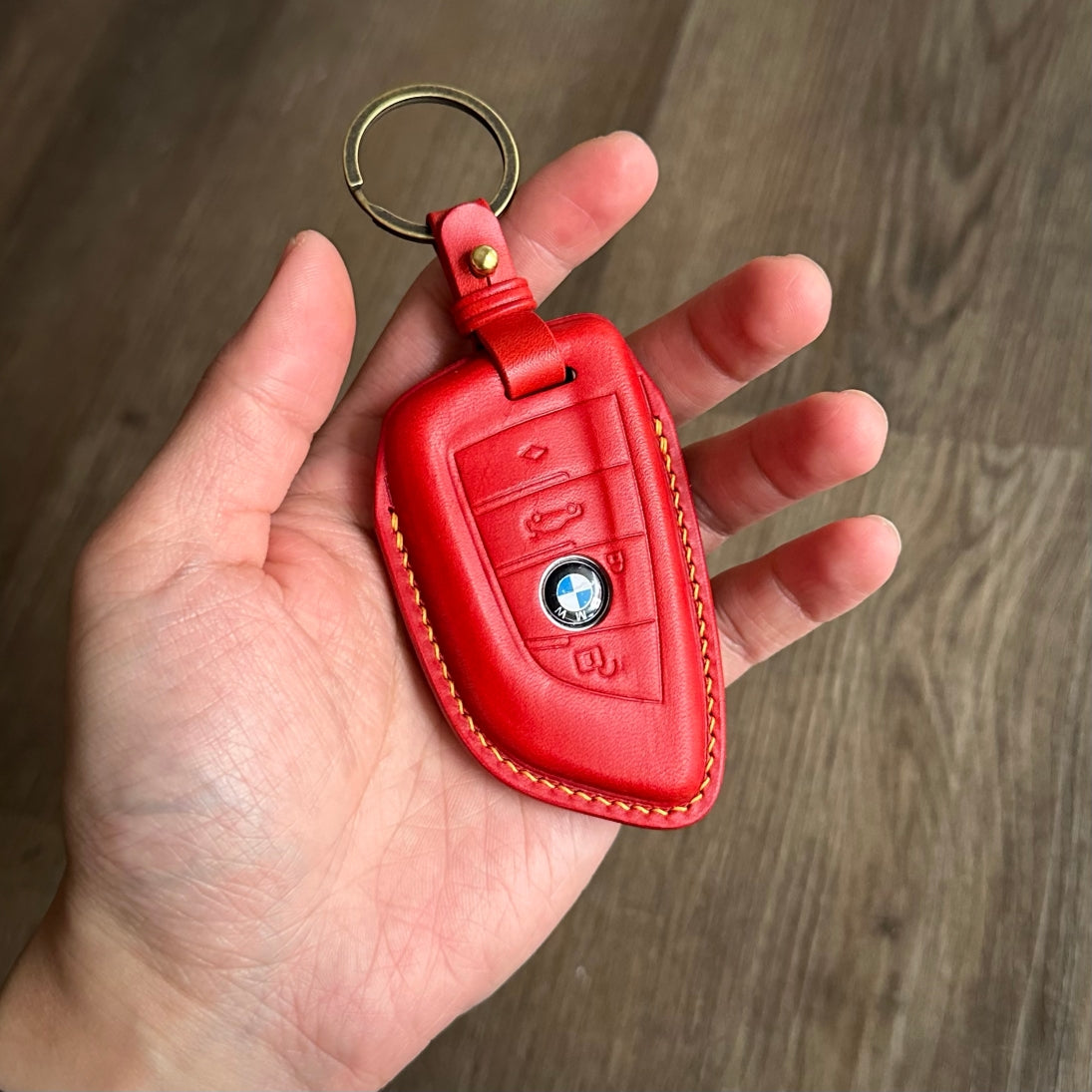 BMW key fob cover, buttero leather