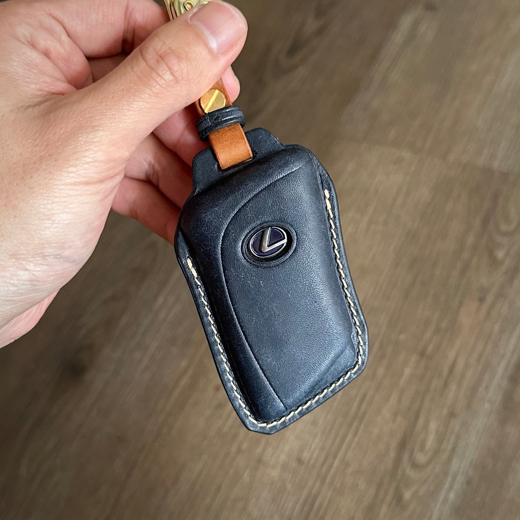 Lexus key fob cover, Pueblo leather