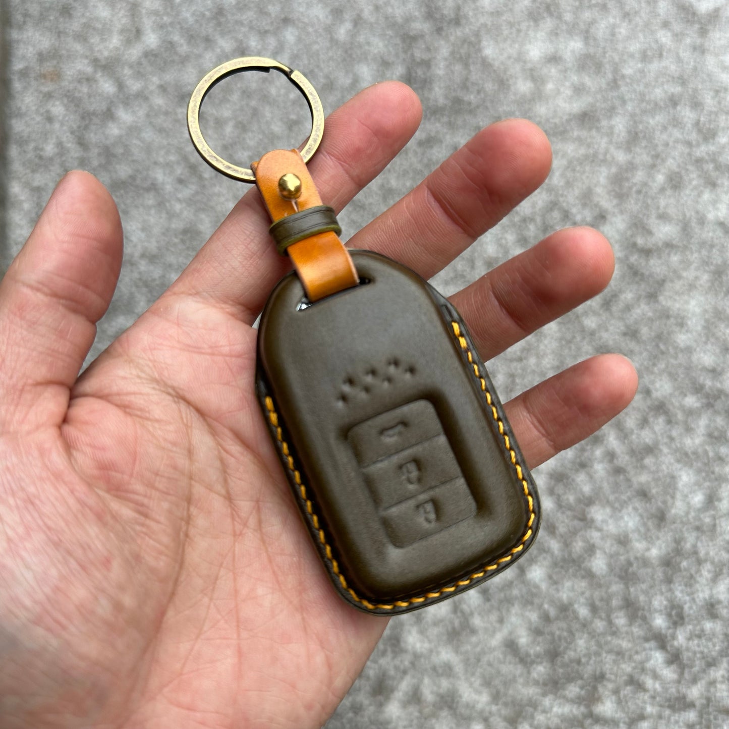 Honda key fob cover, Shell Cordovan key key case