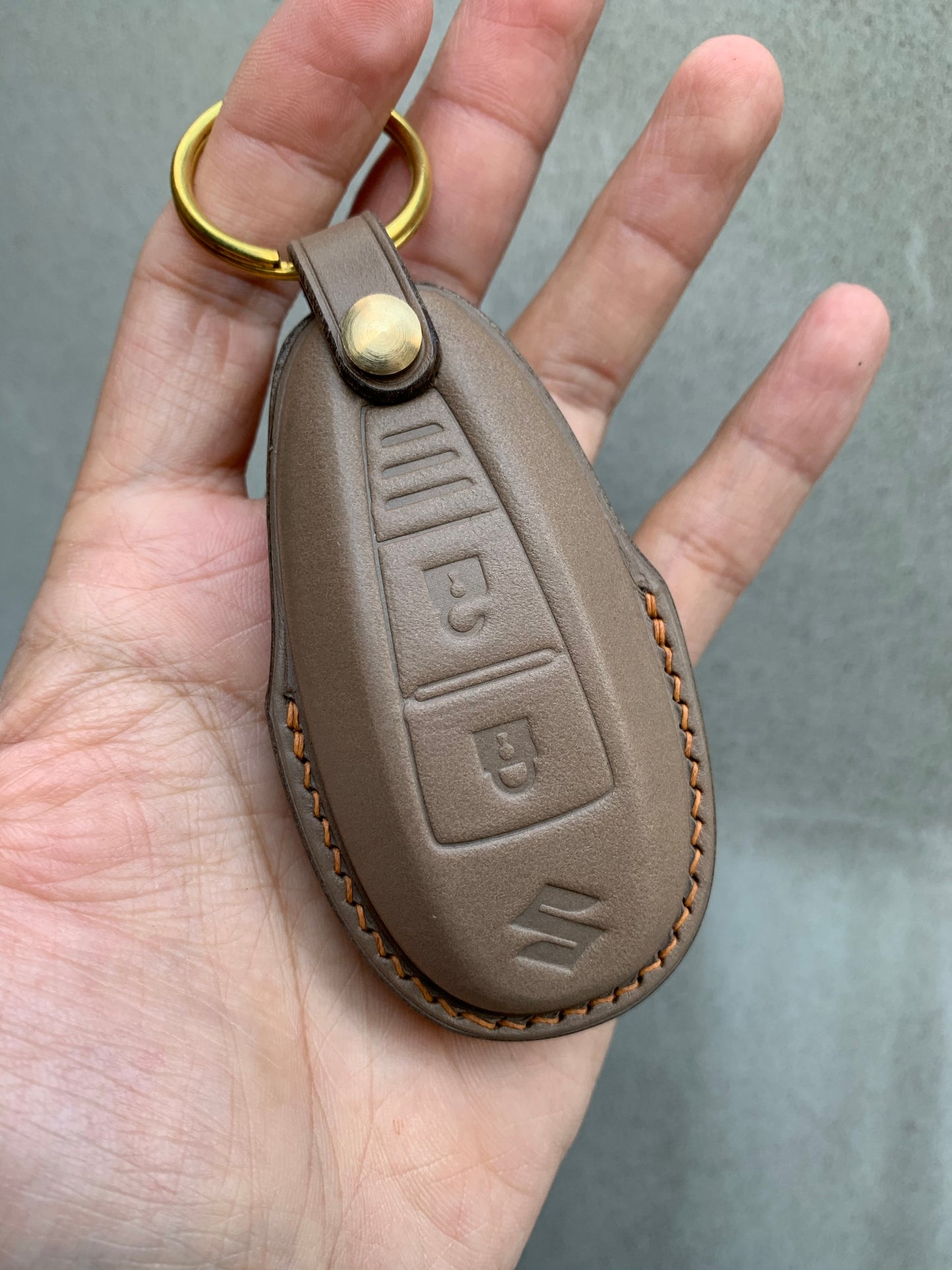 Suzuki key fob cover, Buttero Leather key case