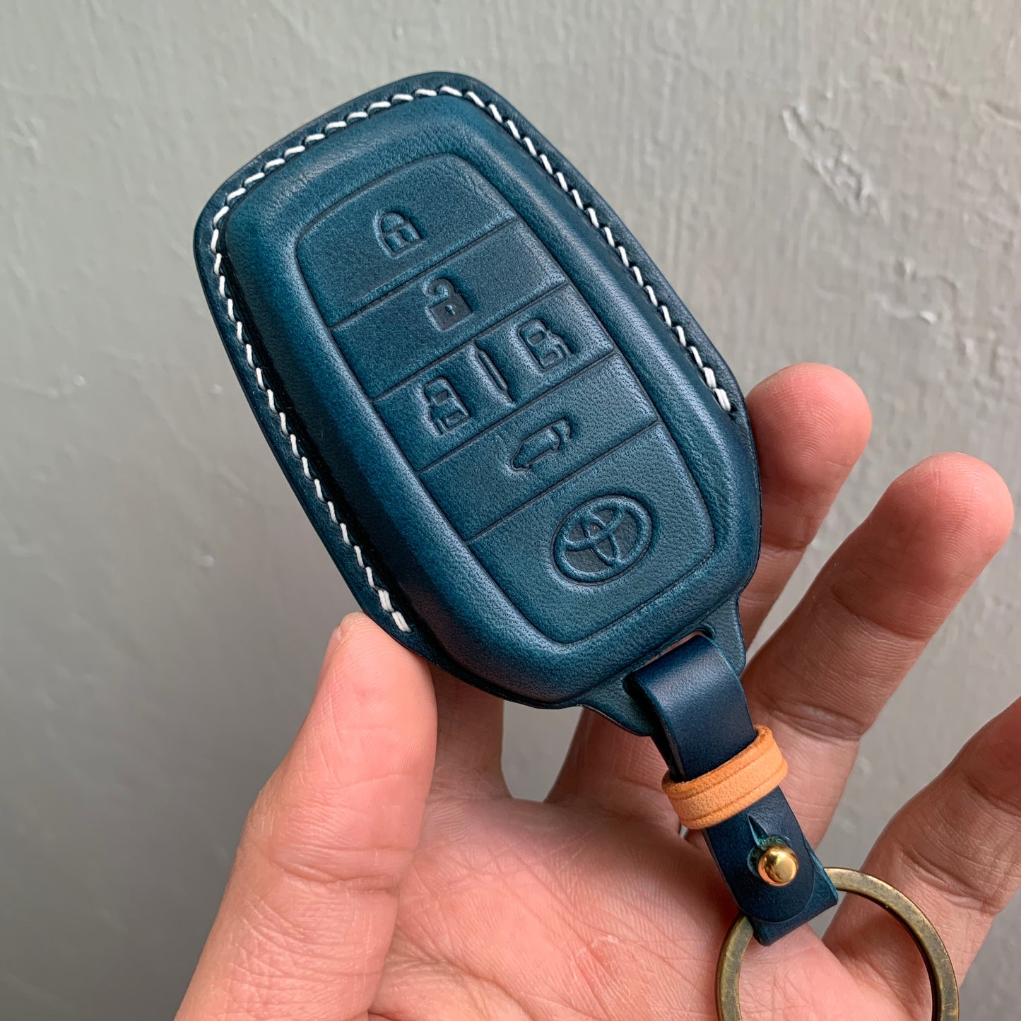 Toyota key fob cover, Buttero Leather