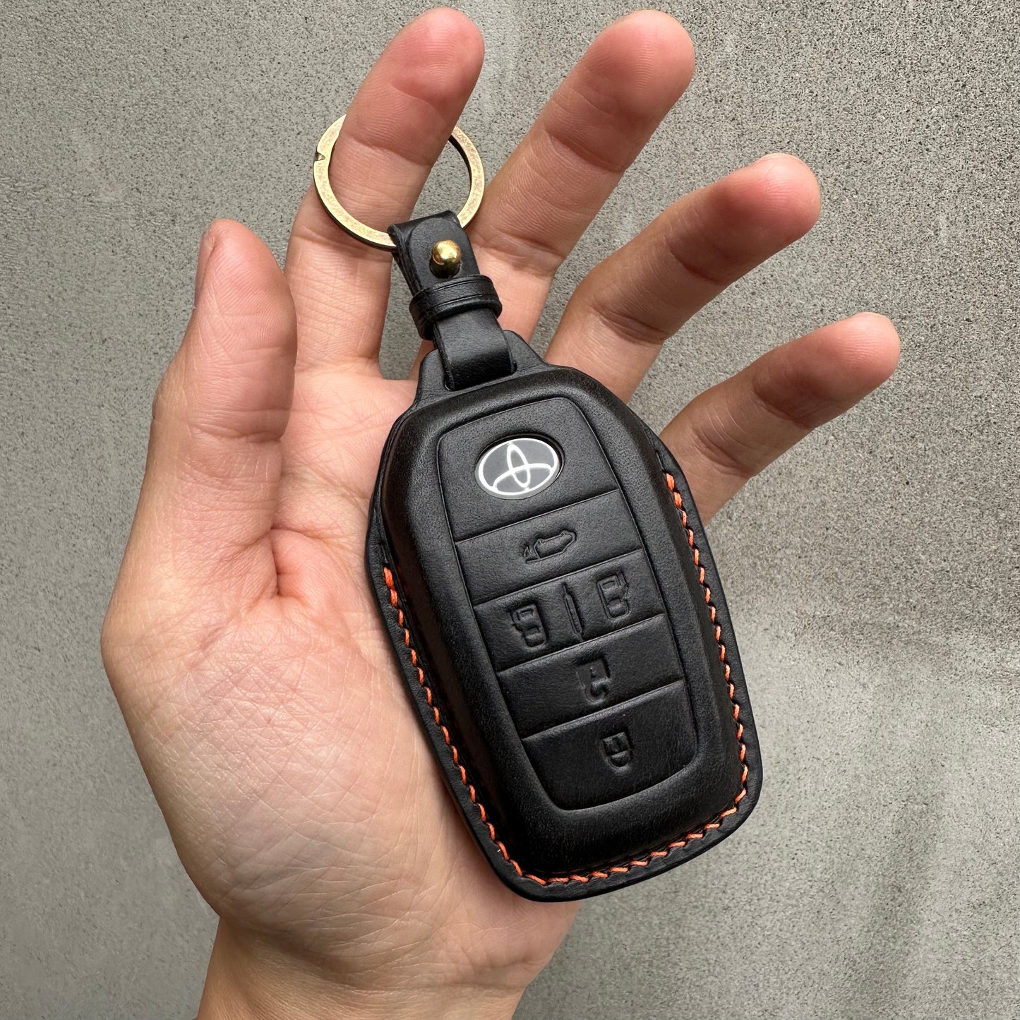 Toyota key fob cover, Buttero Leather