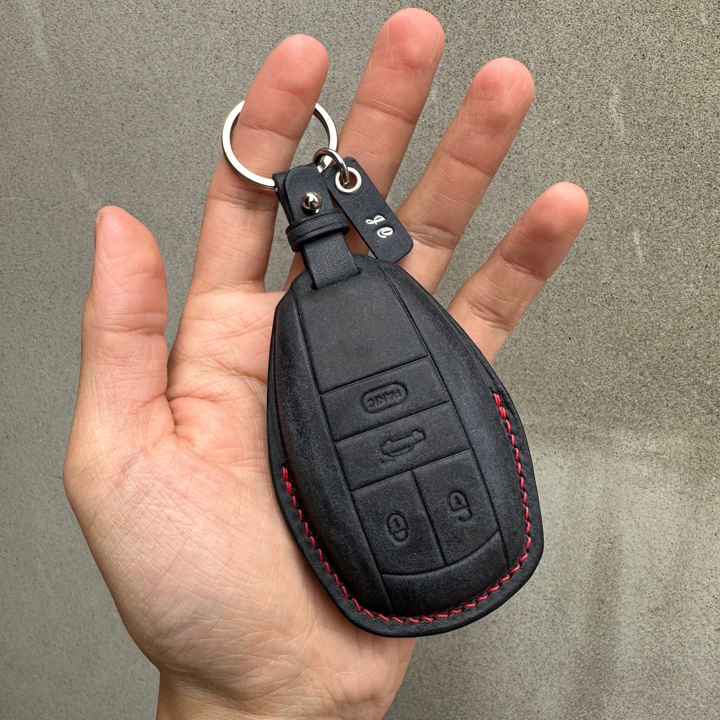 Bentley key fob cover, leather key case, key cover, Pueblo leather