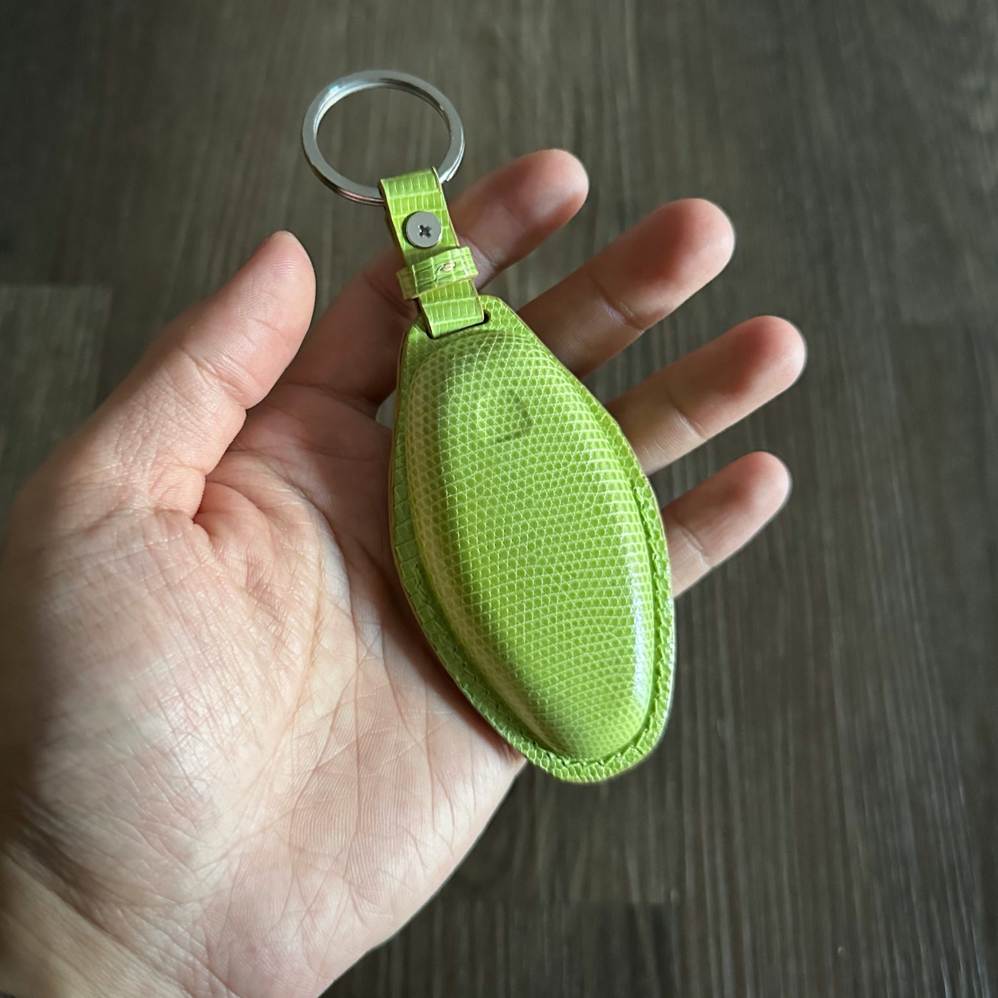 McLaren  key fob cover, McLaren Leather key case, Lizard leather