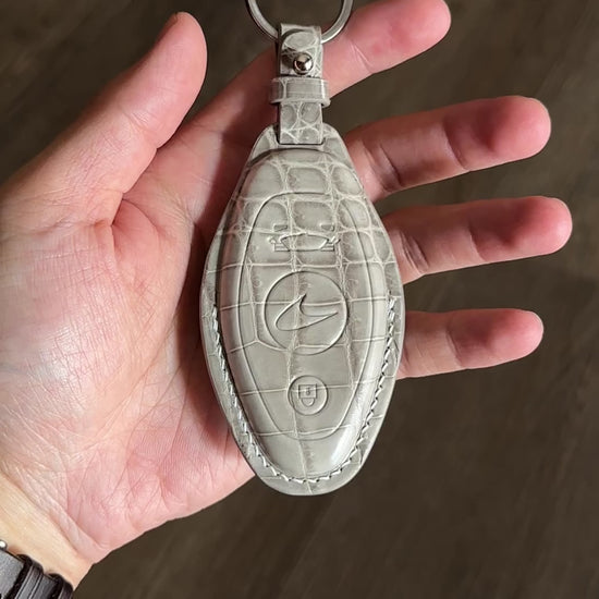 McLaren Exotic leather key fob cover for 540s 570s 720s 750s Artura 