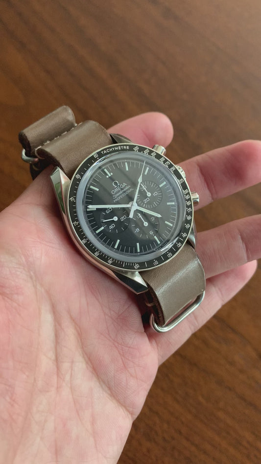 Buttero Leather NATO strap, leather zulu strap