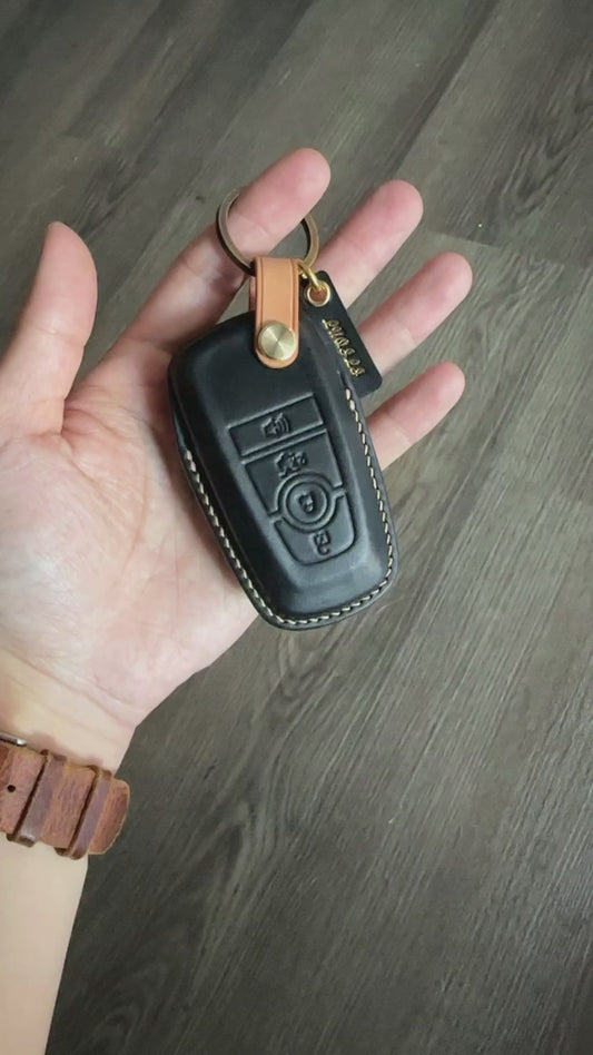 Ford key fob cover, Buttero Leather