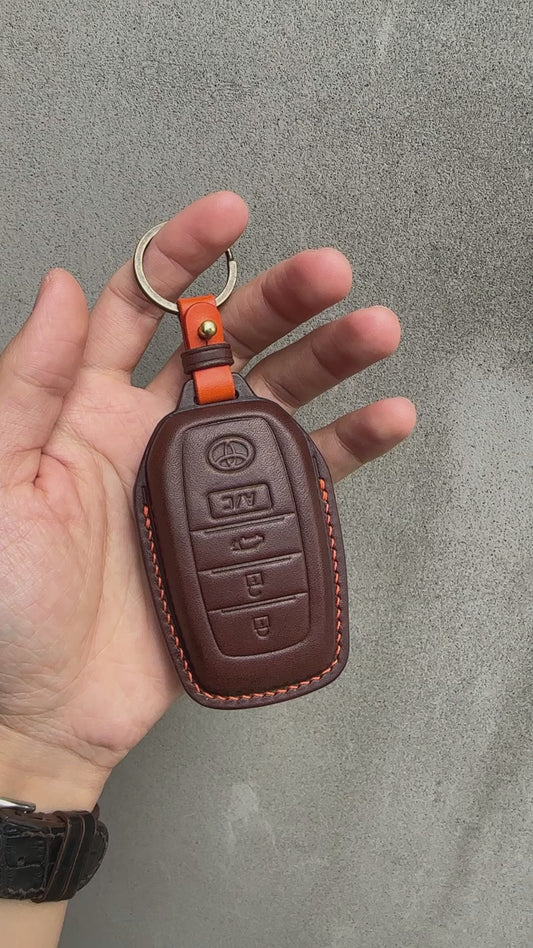 Toyota key fob cover, Buttero Leather