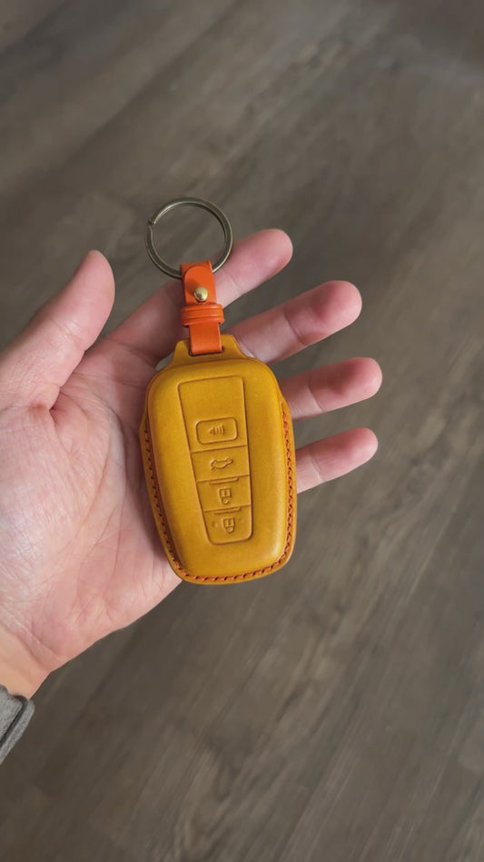 Toyota key fob cover, Buttero Leather