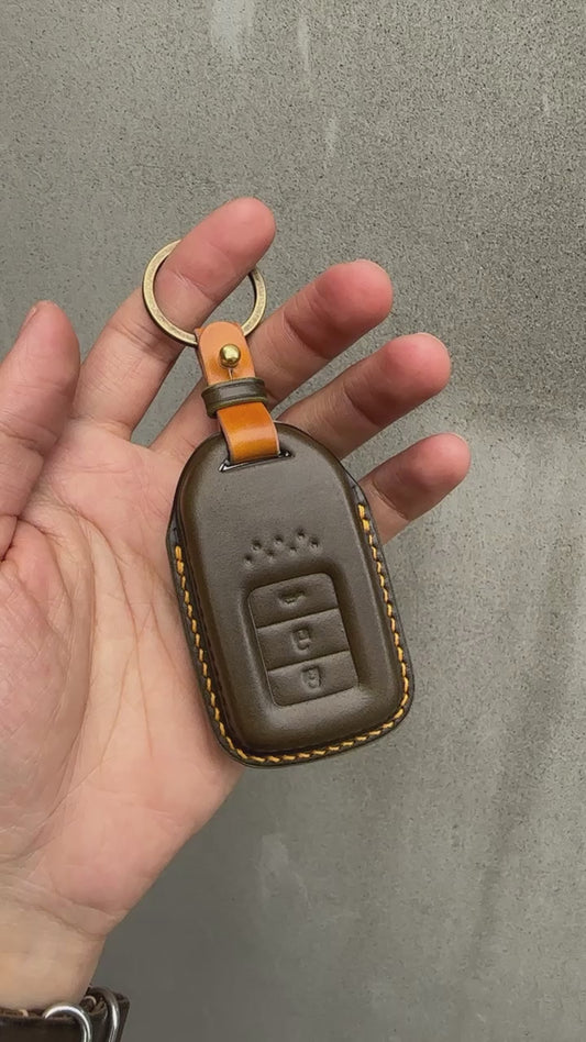 Honda key fob cover, Shell Cordovan key key case